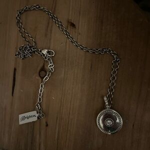 Brighton Silver Lockett Chain Necklace